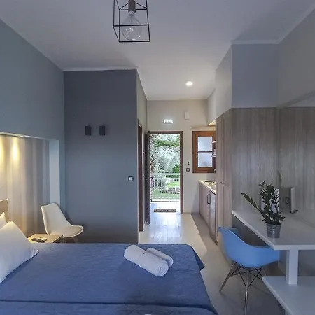Aparthotel Ano Acharavi  Zimmer foto